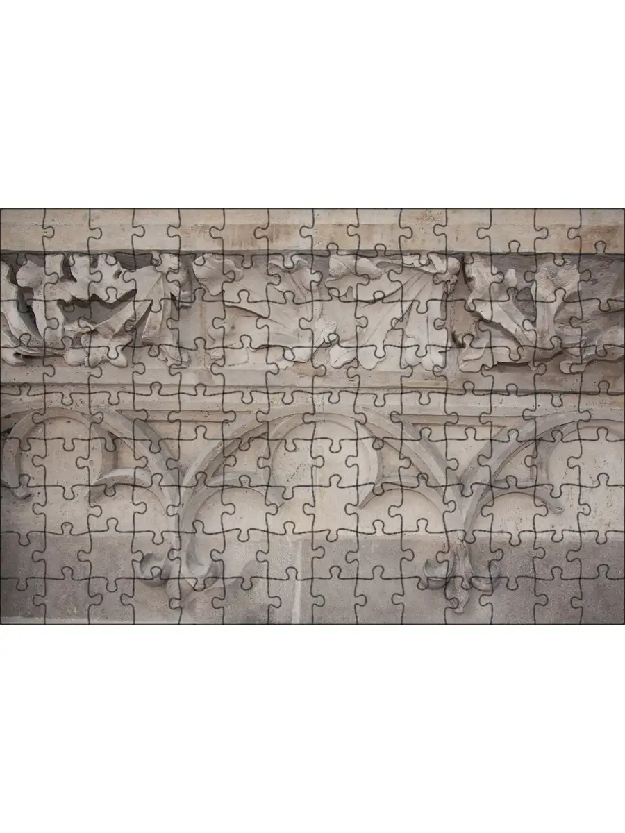 Магнитный пазл 27x18см."Лист фриз, фриз, группа"