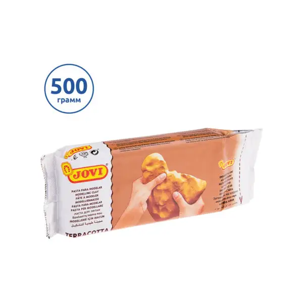 Масса для лепки, 500 г, терракота