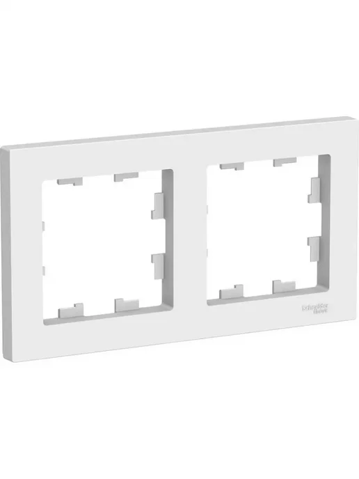 Systeme Electric AtlasDesign Бел Рамка 2-ая, универсальная 3шт, 7 шт, фото 3