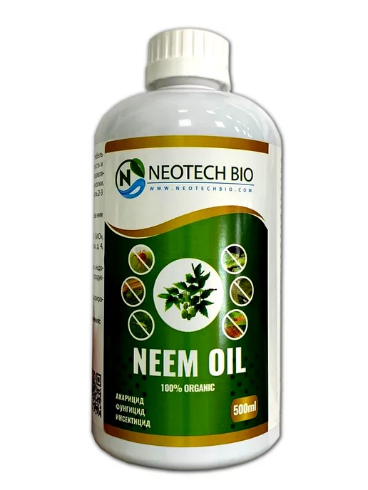 Биоинсектицид NEEM OIL масло от болезней и вредителей 500 мл, 500 мл, фото 4