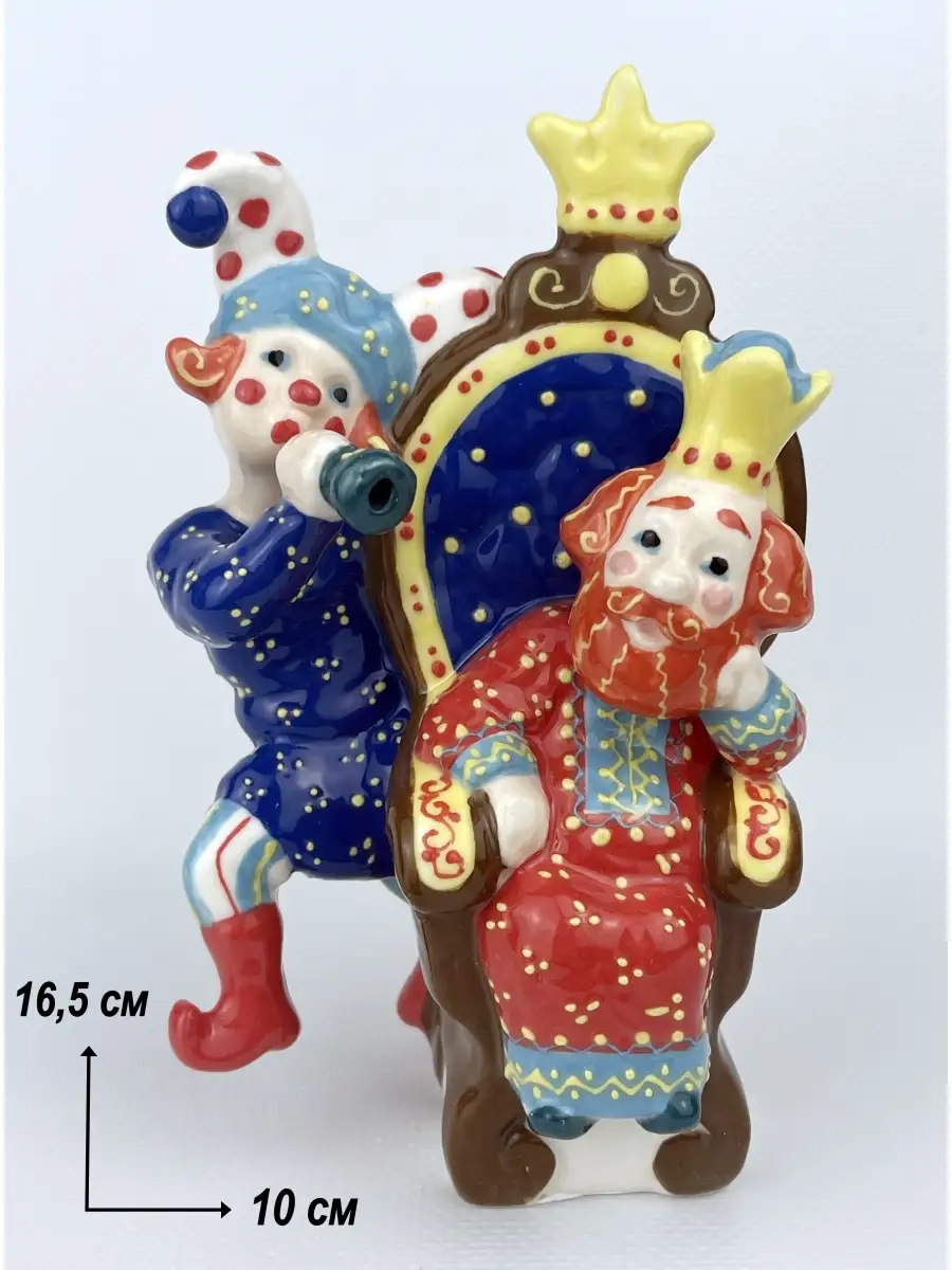 Фигурка клоуна из фарфора статуэтка Ceramic Fauna 60788346 купить в  интернет-магазине Wildberries