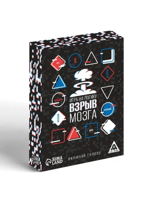 Сима-Ленд & ЛАС ИГРАС Настольная игра на логику Взрыв мозга, вариант, фото 7