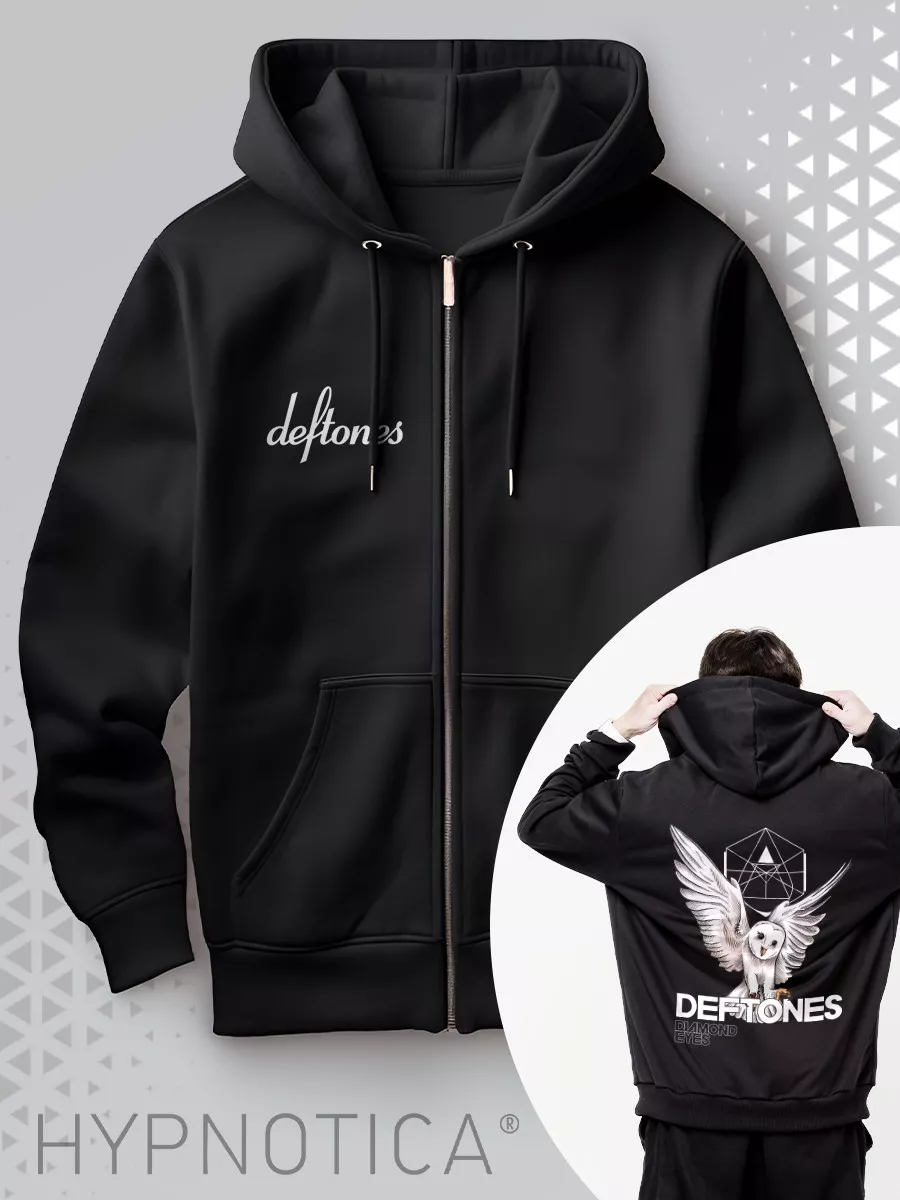 Deftones zip hoodie best sale