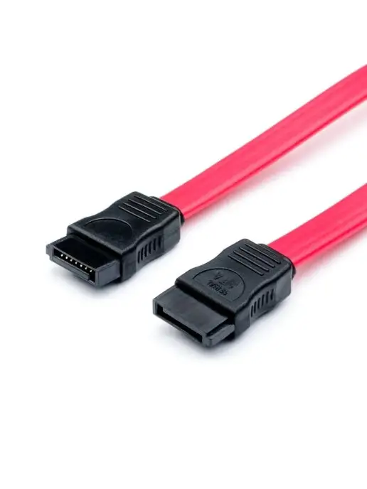 ATcom Кабель SATA 1м черный, 1 м