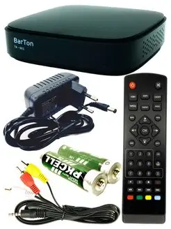 Ресивер цифровой BarTon TH-561 для телевизора BarTon 60873670 купить за 1 467 ₽ в интернет‑магазине Wildberries