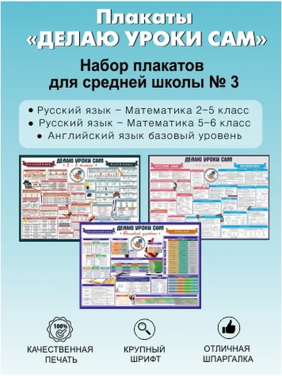 Плакаты по грамматике английского языка в Казахстане — Сравнить цены и купить на эталон62.рф