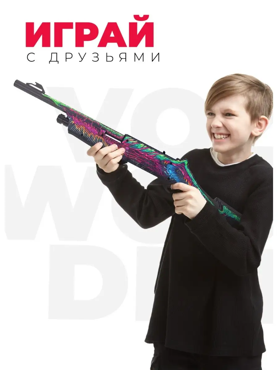 Деревянный дробовик Nova КС ГО / CS GO VozWooden 61044402 купить в  интернет-магазине Wildberries