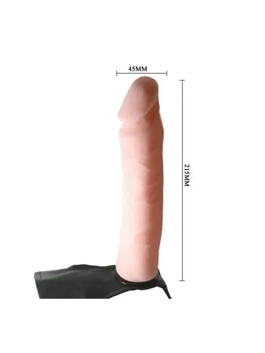 baile Фаллоимитатор на трусиках Ultra Passionate Harness - 21,5 см, бежевый, фото 7