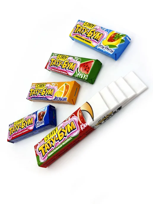 Turbo Жевательная резинка FRESH SMILE Bubble с жидким центром Ассо…, 20 шт, фото 3
