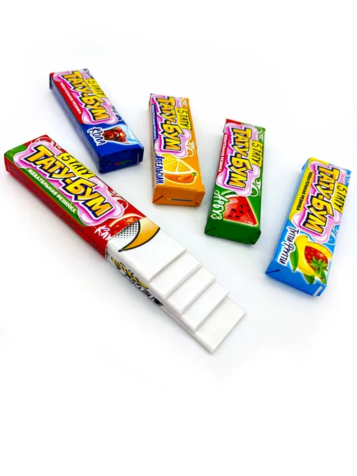 Turbo Жевательная резинка FRESH SMILE Bubble с жидким центром Ассо…, 20 шт, фото 4