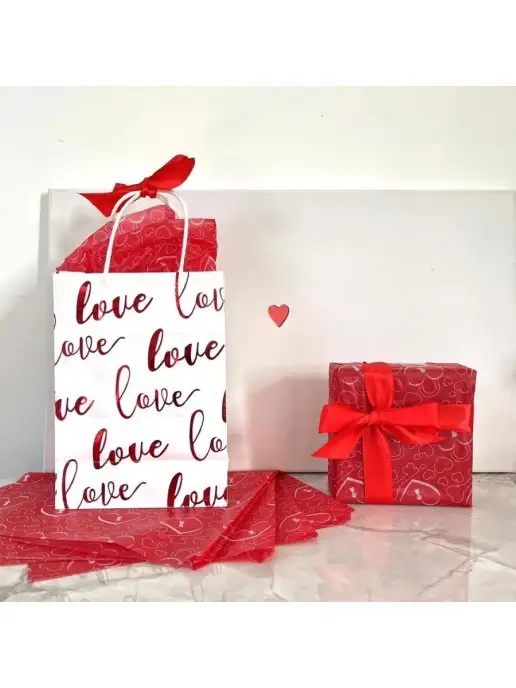Happy poms Упаковочная бумага тишью замочки 50х70см, 50x70 см, фото 5