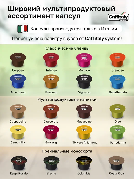 CAFFITALY Кофейные капсулы Моккачино для кофемашины 100 шт, 100 шт, фото 5