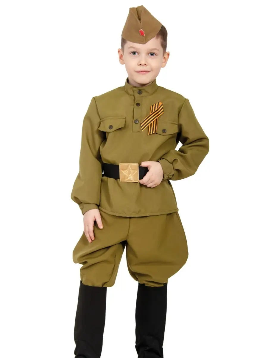 Детская военная форма солдата к 9 мая - купить оптом от ,00 руб от производителя