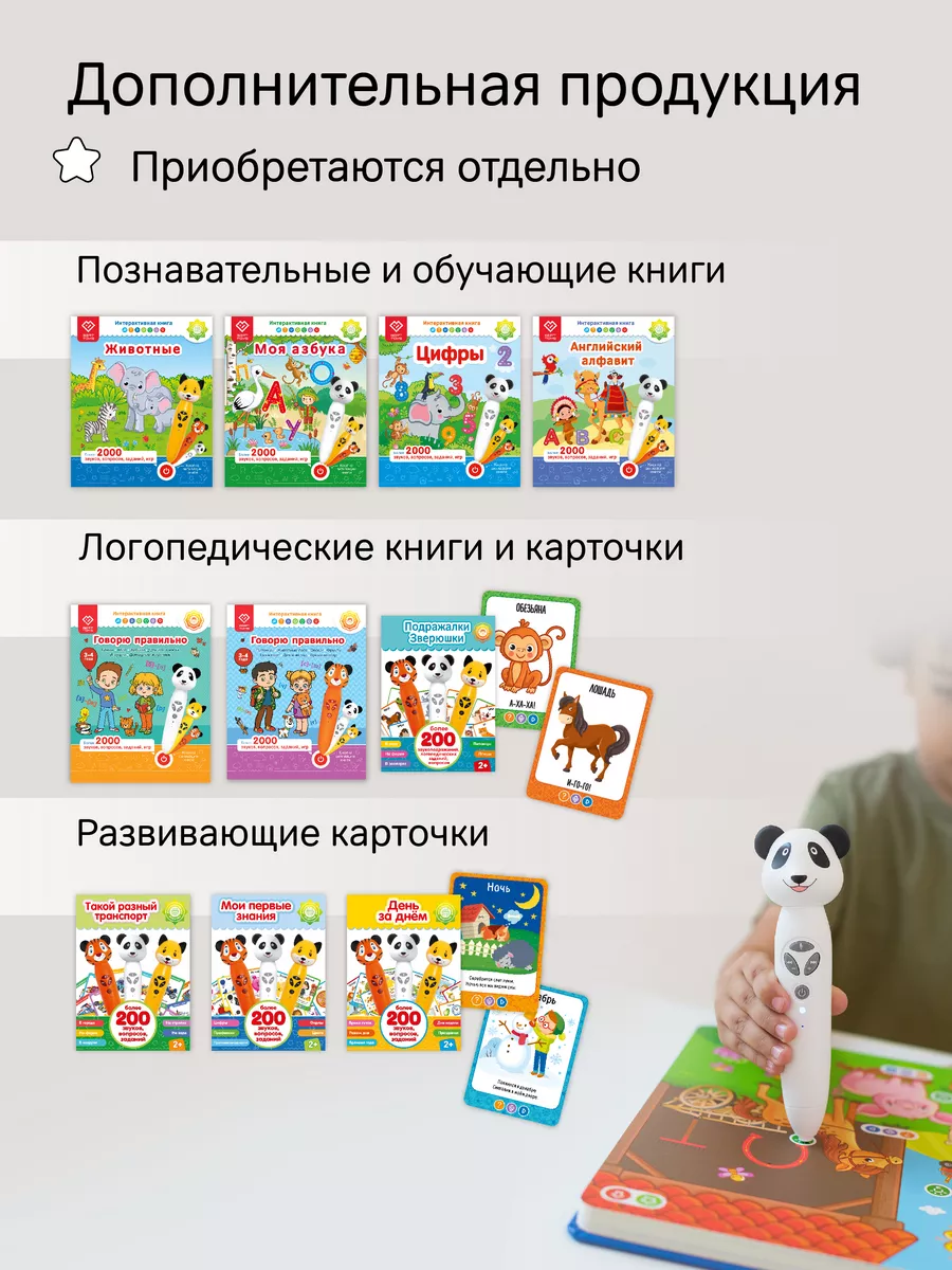 Панда Тичи - интерактивная логопедическая игрушка BertToys 61146210 купить  за 2 956 ₽ в интернет-магазине Wildberries