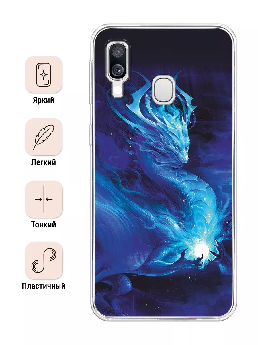 Чехол на Samsung A40 / Самсунг А40 с рисунком Samsung 61164981 купить за  369 ₽ в интернет-магазине Wildberries