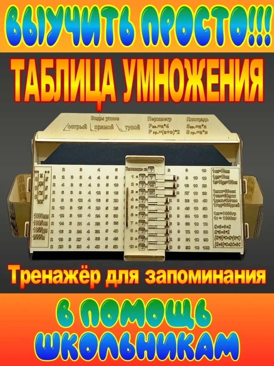 Щедрый дом Таблица умножения