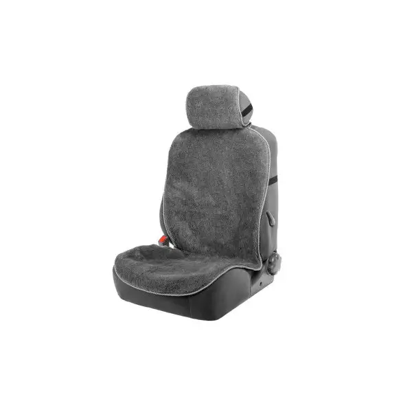 Накидка на сиденье,натур шерсть,145х55см