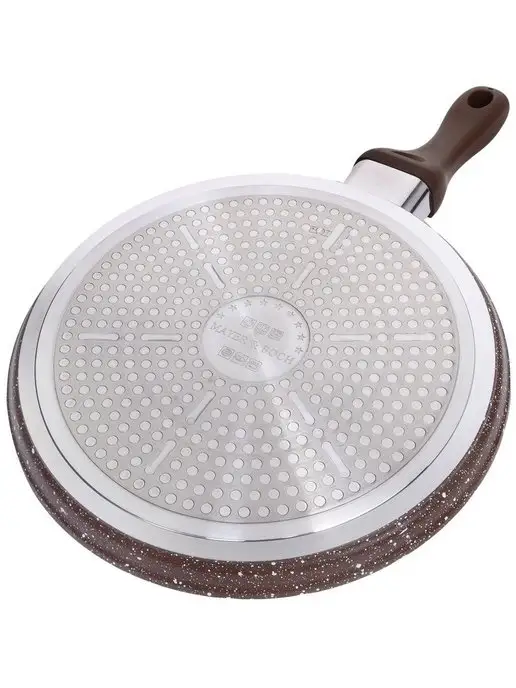 Сковорода блинная, блинница антипригарная для всех плит 24см - фото 4