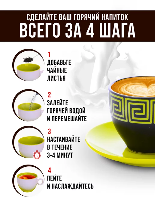 Чайный сервиз на 6 персон подарочный - фото 15