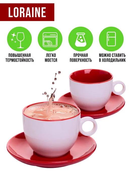 Чайный сервиз на 6 персон подарочный - фото 7