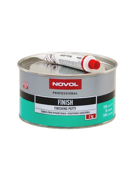 NOVOL Отделочная шпатлевка Finish Putty 2 кг, 2 кг