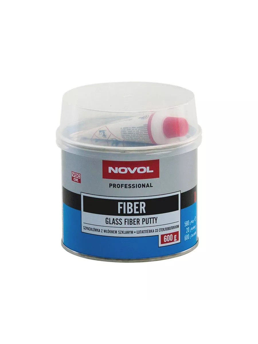 Шпатлевка со стекловолокном Novol Fiber Glass 0,6 кг. NOVOL 61479170 купить  за 742 ₽ в интернет-магазине Wildberries