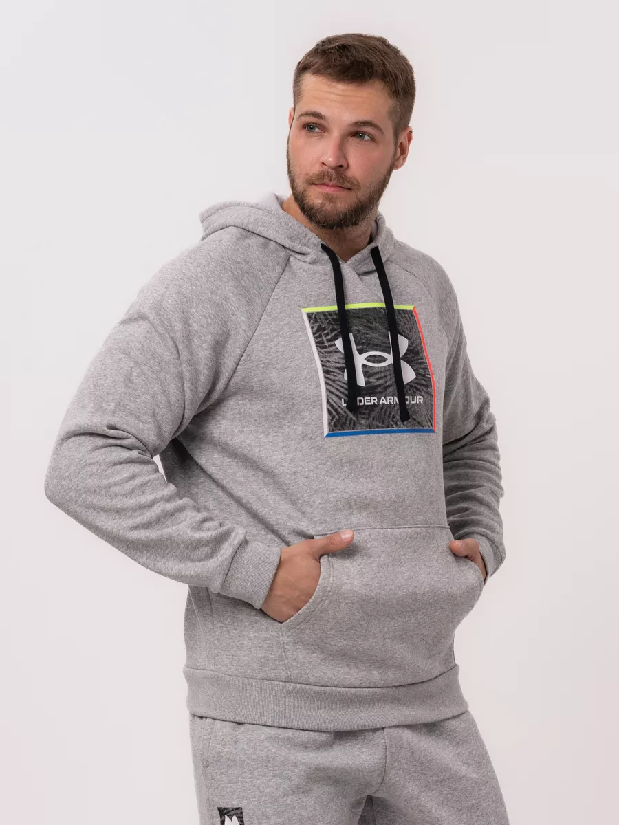 Fleece graphic hoodie sale