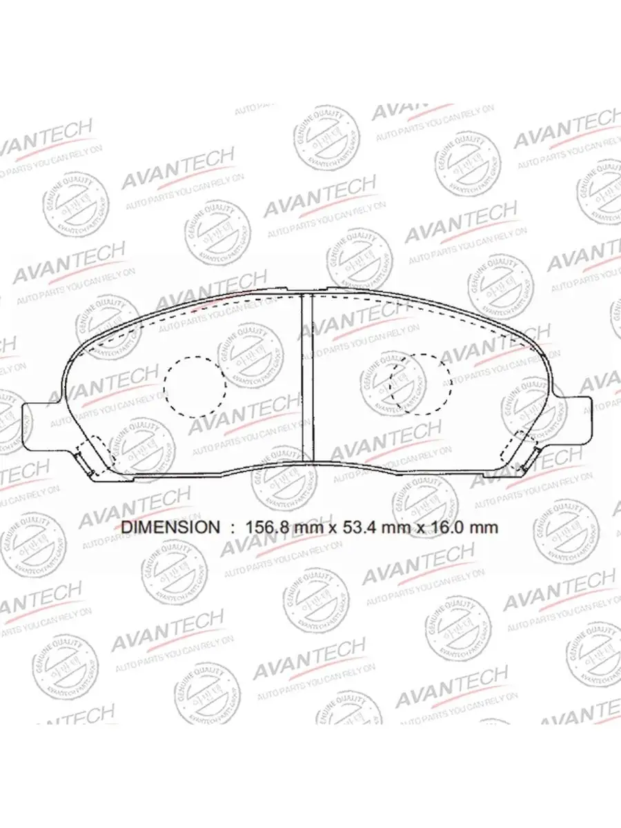 Тормозные колодки передние MITSUBISHI CHARIOT/GRANDIS, RVR AVANTECH  61518916 купить за 2 023 ₽ в интернет-магазине Wildberries