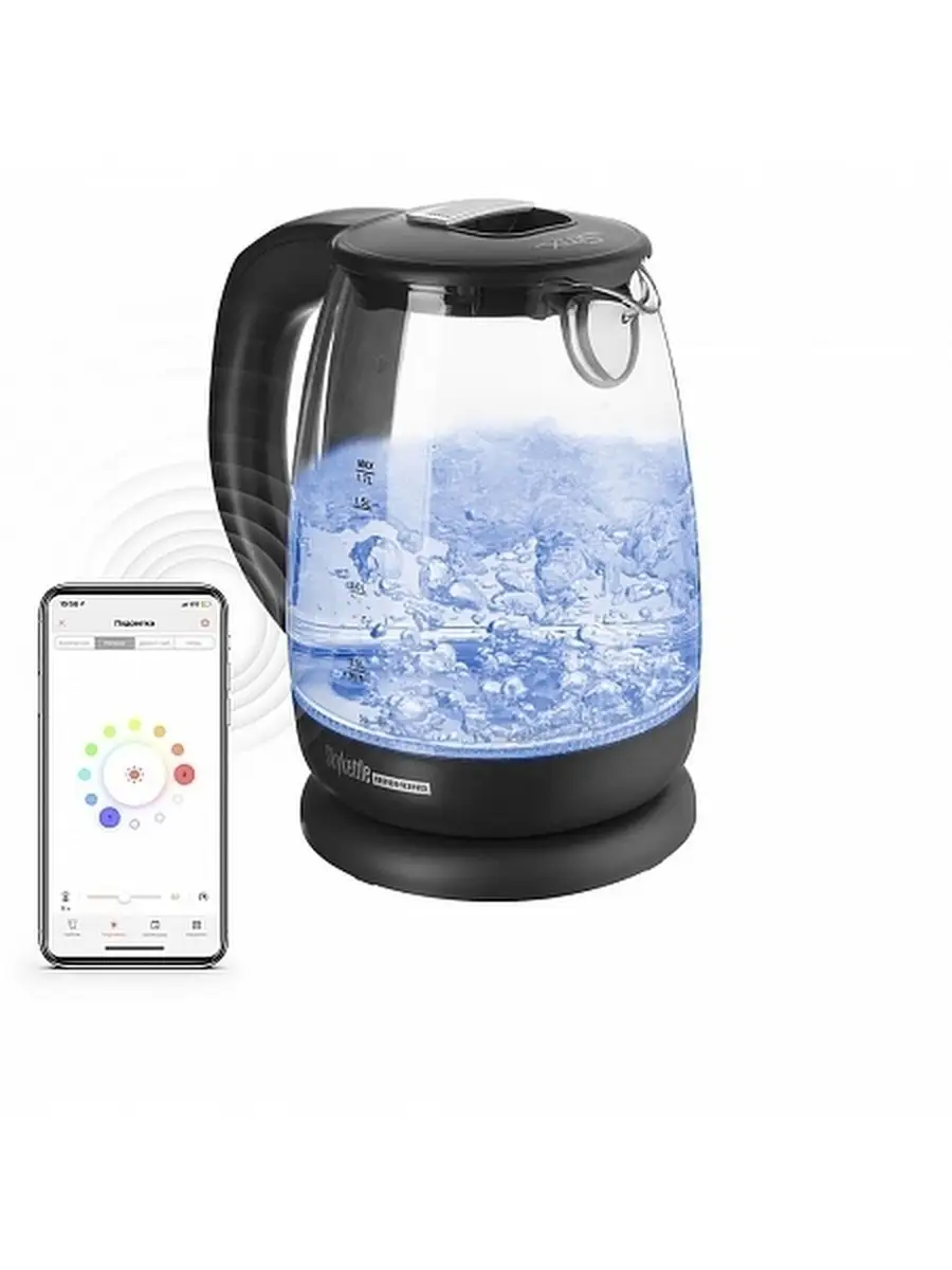 Умный чайник Redmond SkyKettle RK-G240S, 1.7 л REDMOND 61551471 купить в  интернет-магазине Wildberries