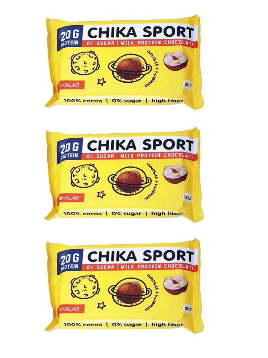 Chika Sport шоколад без сахара