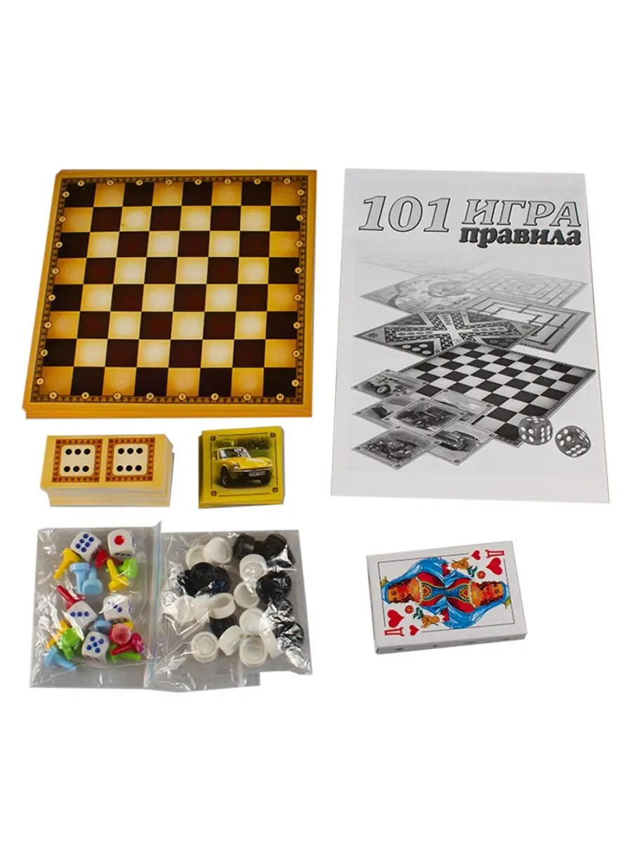 Игра детская настольная 101 игра. New DREAM MAKERS 61637873 купить в  интернет-магазине Wildberries