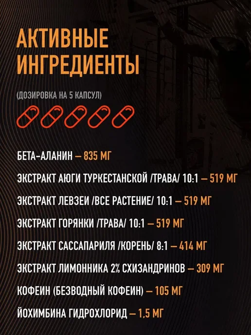 ZELЬEVAR Экдистерон стероиды для мышечной массы для мужчин, вариант, фото 8