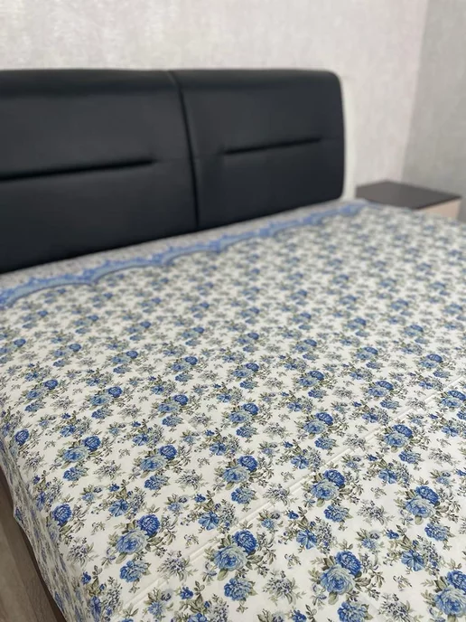 ИВПАРТНЕР Простыня 220х240 бязь евро макси классическая, 180x220, фото 6