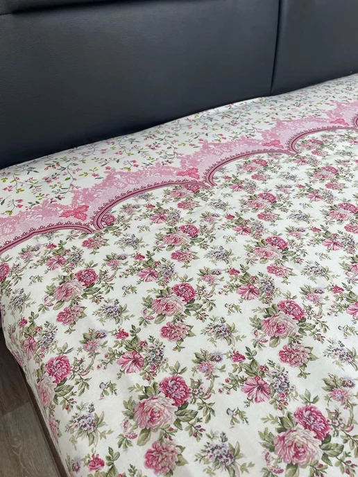 ИВПАРТНЕР Простыня 220х240 бязь евро макси классическая, 220x240, фото 6