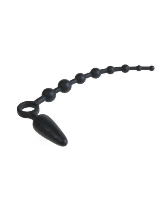 california exotic novelties Анальные бусы Booty Double Dare, черный