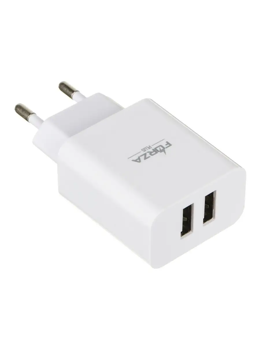 Устройство зарядное 220В, 2 USB FORZA-Plus 61740550 купить за 415 ₽ в  интернет-магазине Wildberries