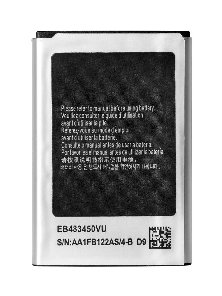 Аккумулятор EB483450VU для Samsung C3592, C3752, GT-S5350 MParts 61808575  купить в интернет-магазине Wildberries