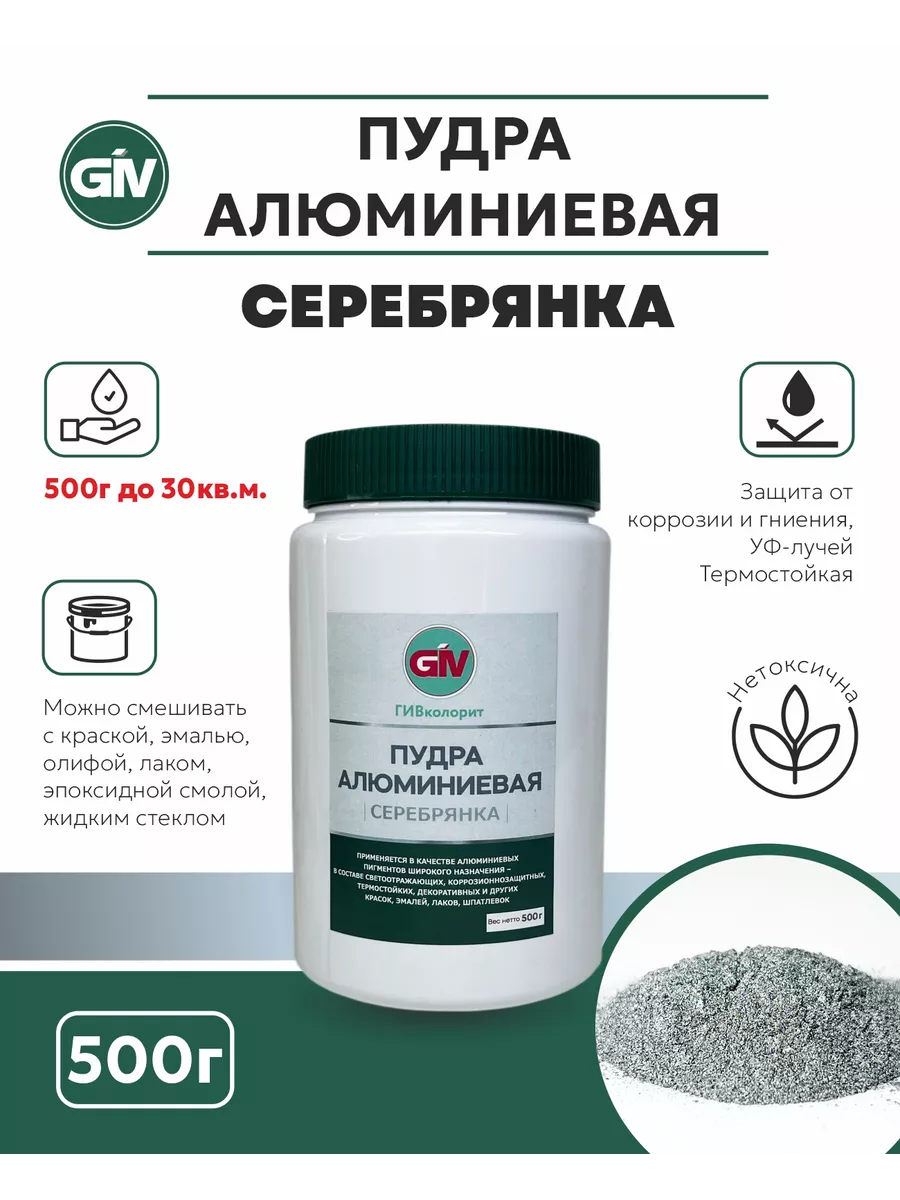 Пудра алюминиевая...