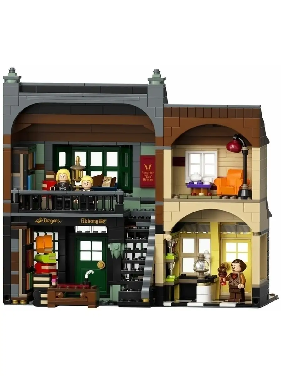 Конструктор Гарри Поттер Harry Potter Косой переулок LEGO 61860177 купить  за 14 960 ₽ в интернет-магазине Wildberries