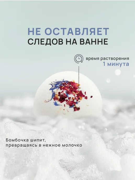 Balscen Бомбочка для ванны большая Ветивер и Сандал, белый, фото 6