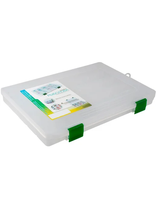 FisherBox Коробка 250sh slim 250х190х20мм для приманок, оранжевый