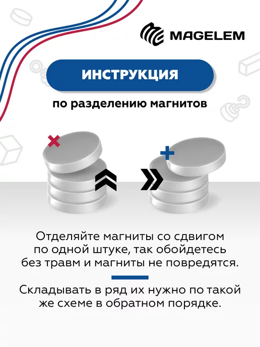 MagElem Неодимовый магнит 20х5 мм - 5 штук, 20x5 мм, фото 7