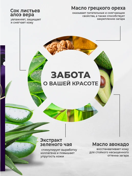 Sun Luxe Professional Крем для загара в солярии для лица саше 5шт. по 7мл Top Face, 5 шт, 7 мл, фото 4