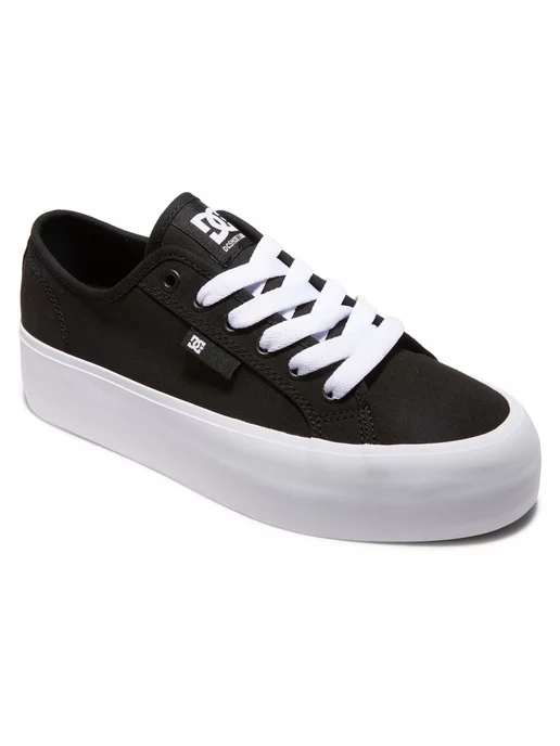 DC Shoes Кеды MANUAL PLATFORM SHOE BKW, голубой