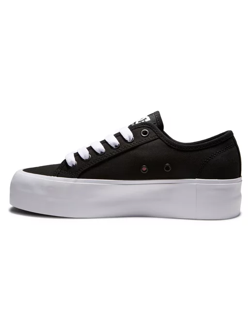 DC Shoes Кеды MANUAL PLATFORM SHOE BKW, голубой, фото 3