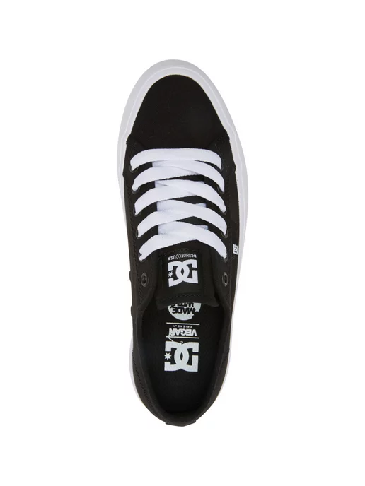 DC Shoes Кеды MANUAL PLATFORM SHOE BKW, голубой, фото 4