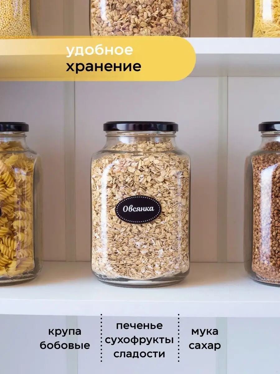 Выбираем стеклянные банки для хранения сыпучих продуктов | Lavanda-decor | Дзен