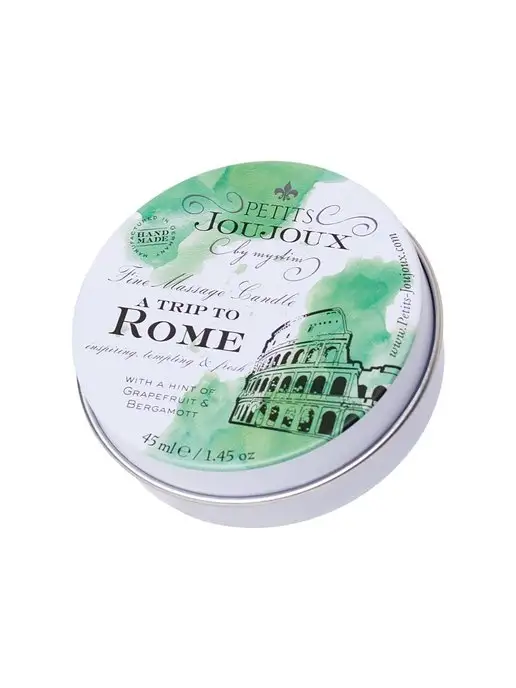 PETITS JOUJOUX Свеча Rome аромат грейпфрут и бергамот, черный, фото 4