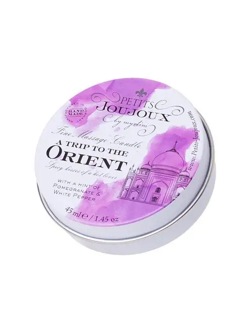 PETITS JOUJOUX Свеча Orient с ароматом граната и перца, черный, фото 4