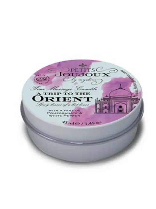 PETITS JOUJOUX Свеча Orient с ароматом граната и перца, черный, фото 5